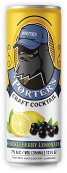 Porter's Huckleberry Lemonade Cans
