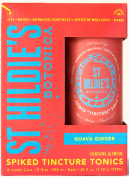 St Hildie's Guava Ginger Spiked Tonic (4 pk)