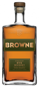Browne Family Straight Rye Whiskey